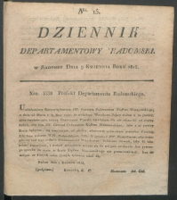 dziennik departamentowy radomski 1815-15-00001